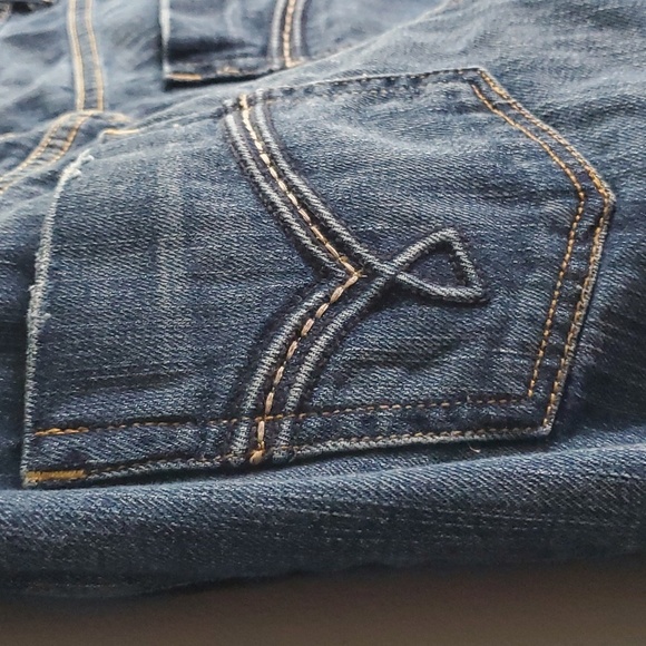 Sutter's jeans women's size 28 size 6 blue 1848 Annie boot Distressed - Picture 9 of 16